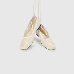 Ballerines Athena - Écru