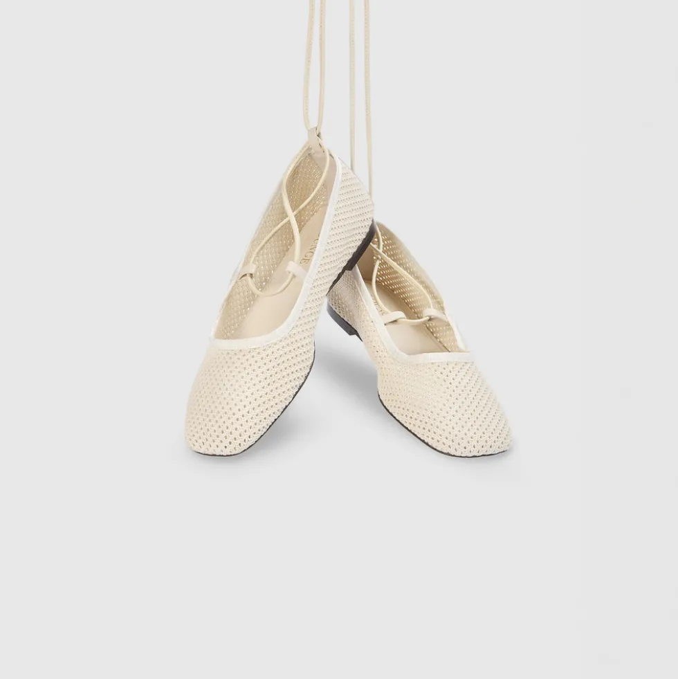 Ballerines Athena - Écru