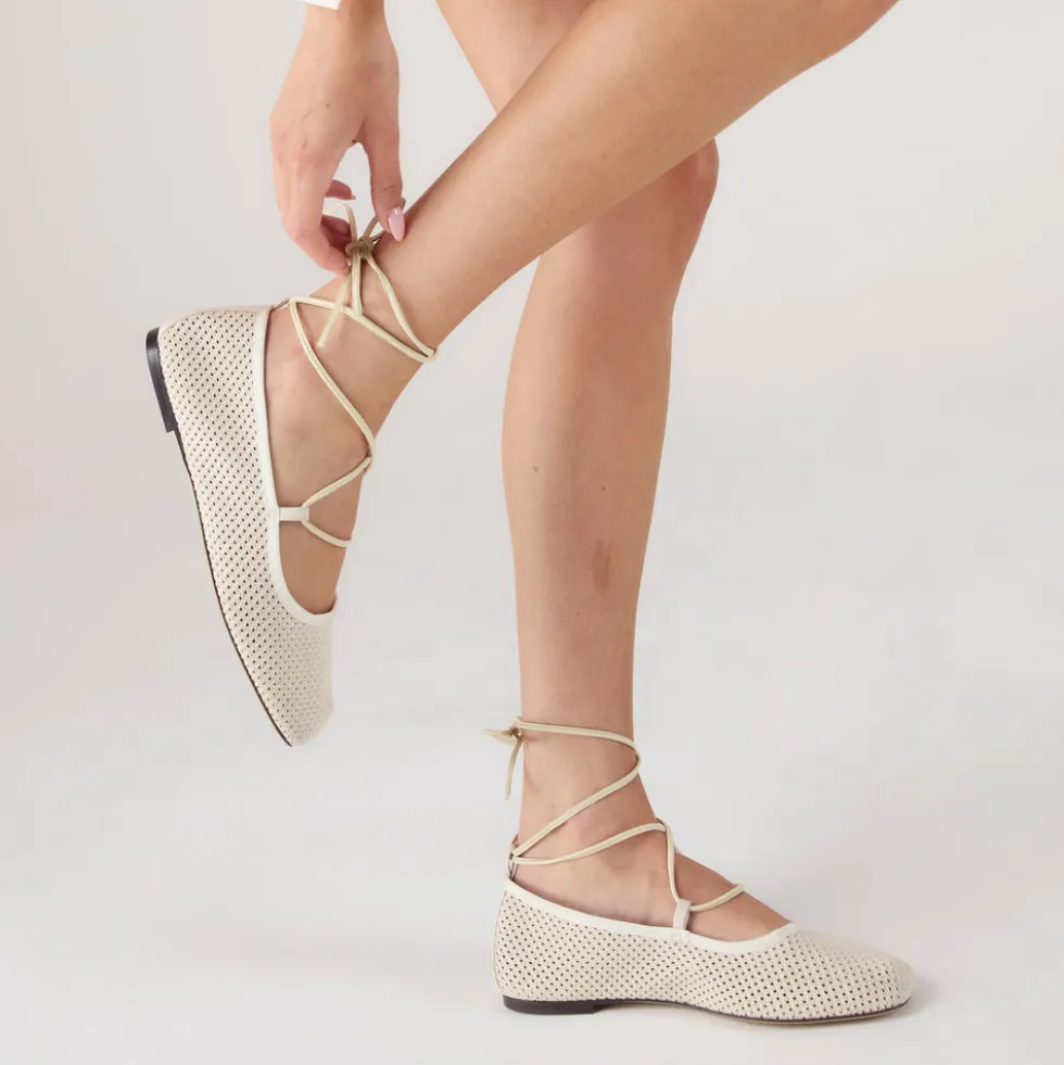 Ballerines Athena - Écru
