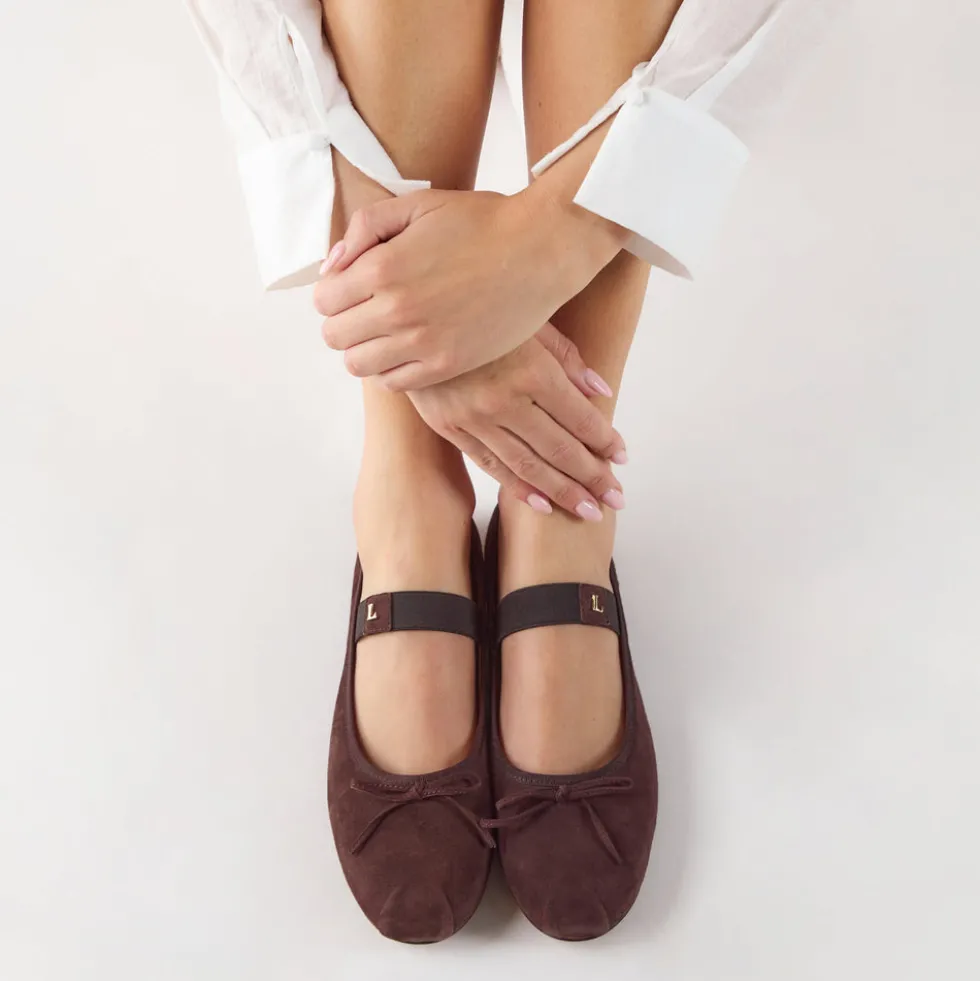 Ballerines Juna - Chocolat