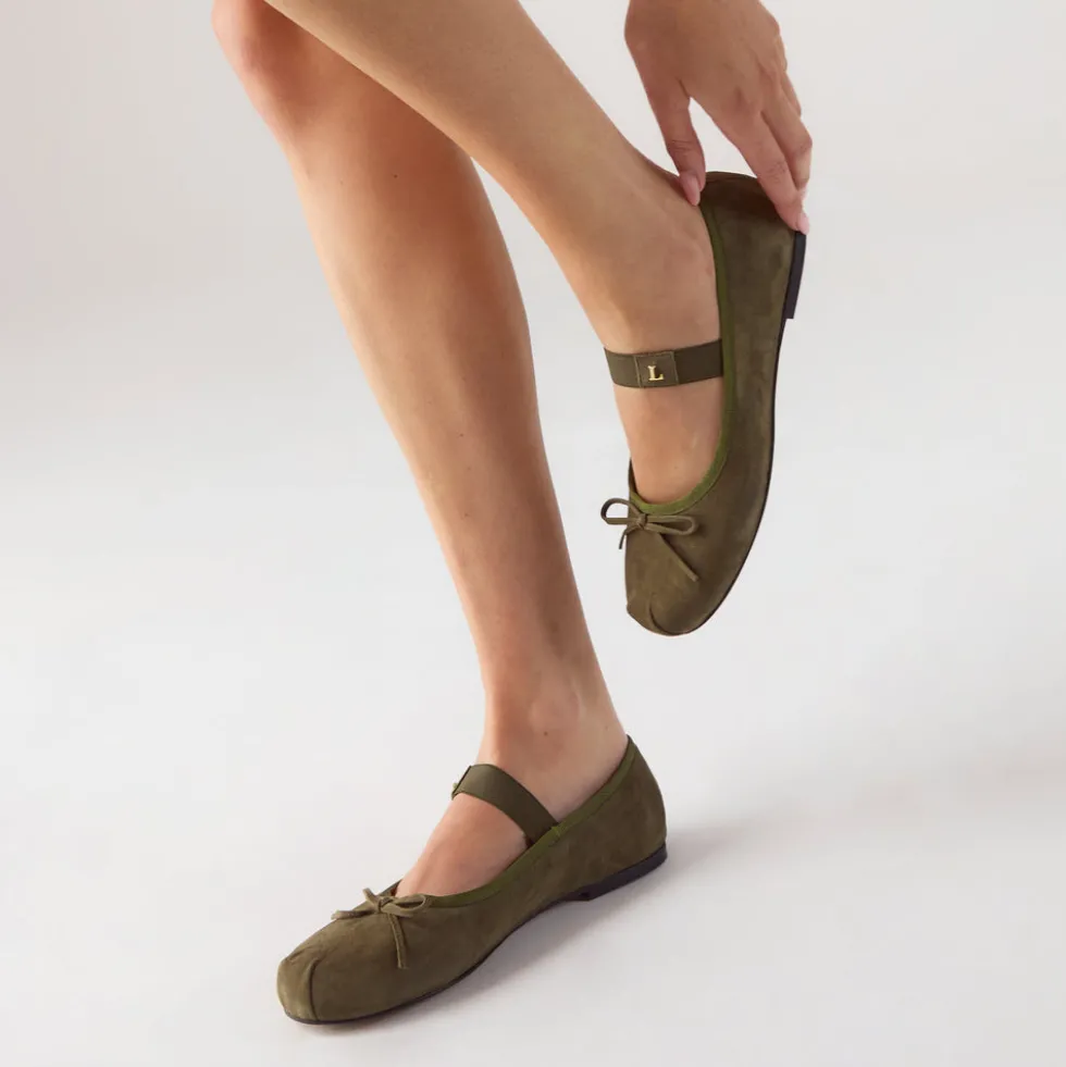 Ballerines Juna - Olive
