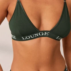 Bamboo Triangle Soutien-Gorge - Vert Sapin