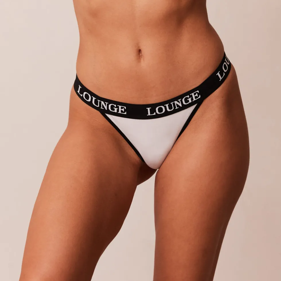 Bamboo Triangle String - Blanc