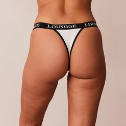 Bamboo Triangle String - Blanc
