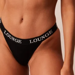Bamboo Triangle String - Tout Noir