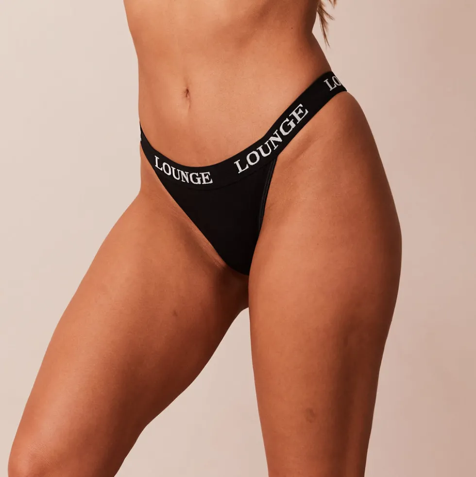 Bamboo Triangle String - Tout Noir