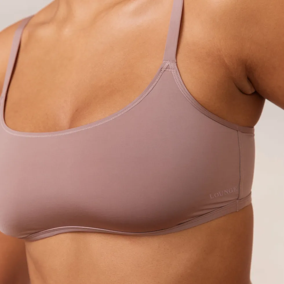 Barely There Brassière - Cassis