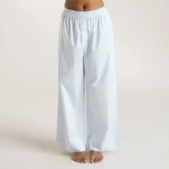 Bas de Pyjama Bloom & Stripe - Bleu