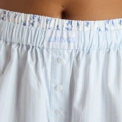 Bas de Pyjama Bloom & Stripe - Bleu