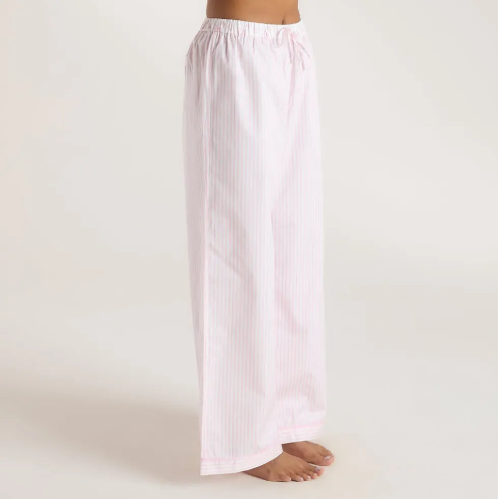 Bas de Pyjama Bloom & Stripe - Rose