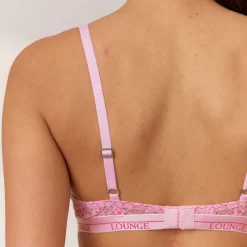 Bicolore Balcony Soutien-Gorge - Rose