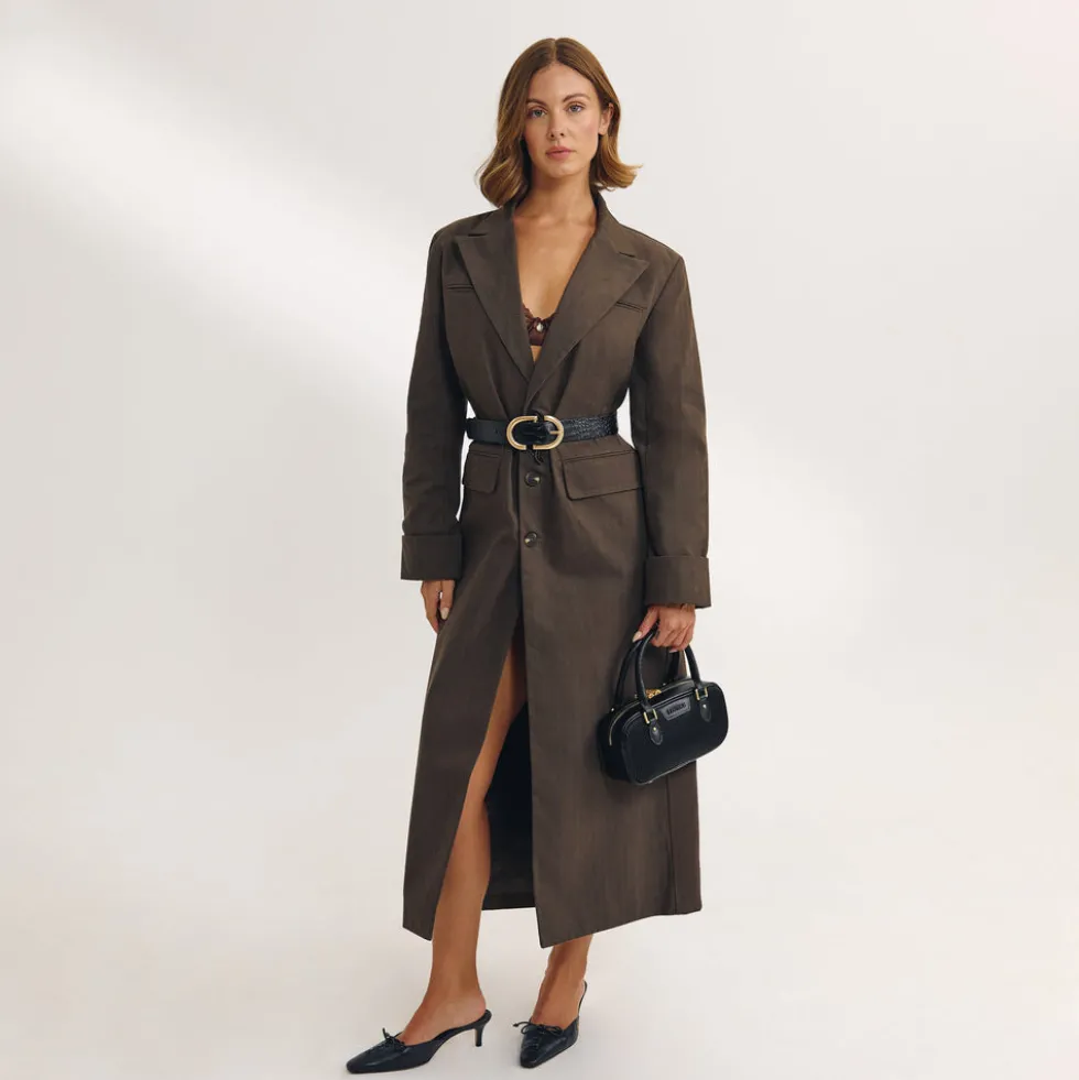 Blazer Oversize - Marron Foncé
