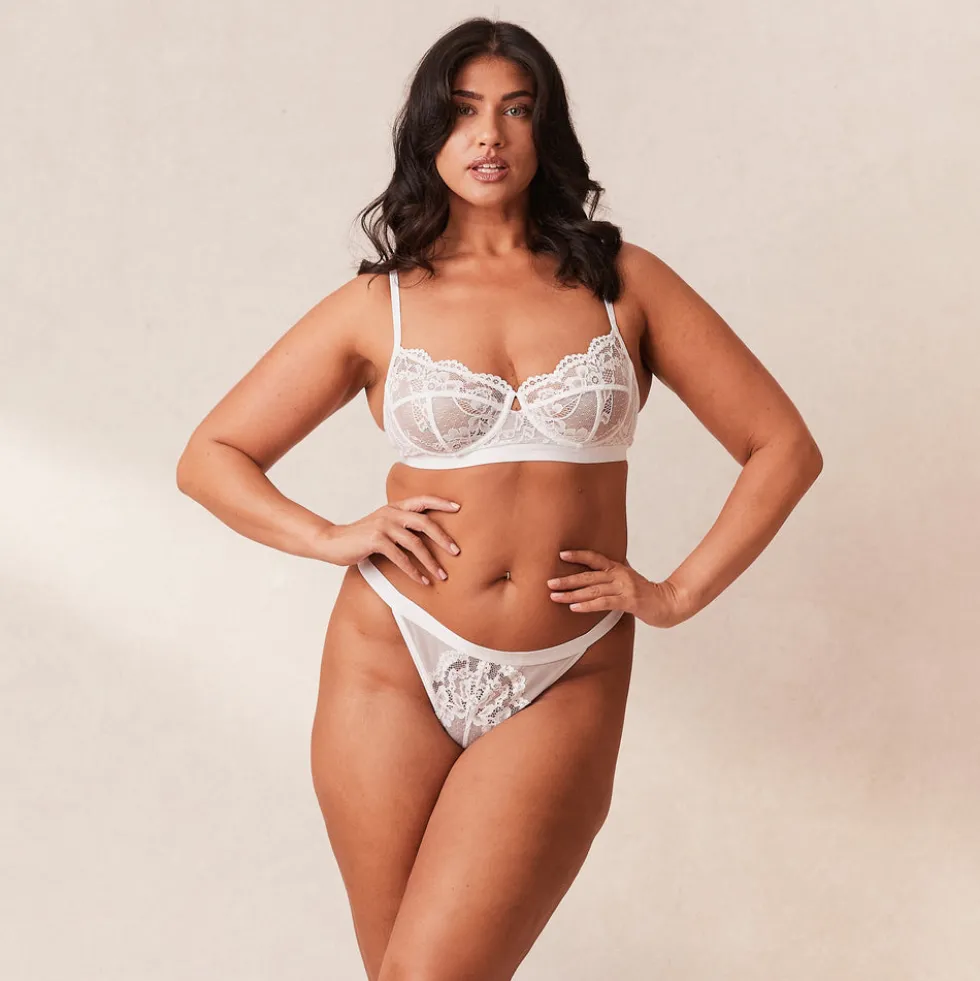 Blossom Balcony Soutien-Gorge - Blanc
