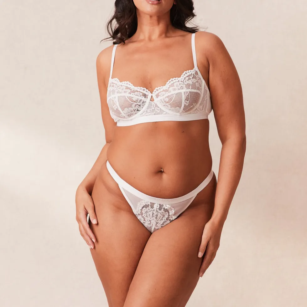 Blossom Balcony Soutien-Gorge - Blanc