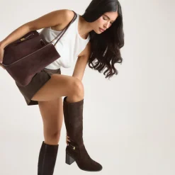 Botte haute Ivy - Chocolat