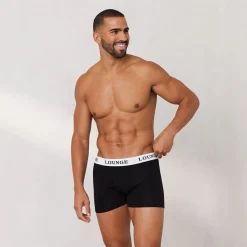 Boxers Everyday pour Homme (pack de 3) - Noir