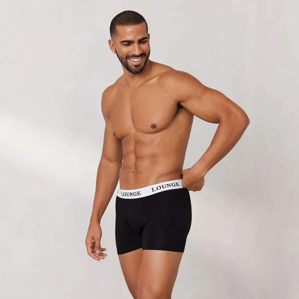 Boxers Everyday pour Homme (pack de 3) - Noir