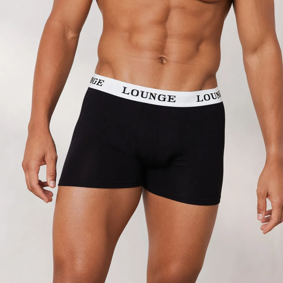 Boxers Everyday pour Homme (pack de 3) - Noir