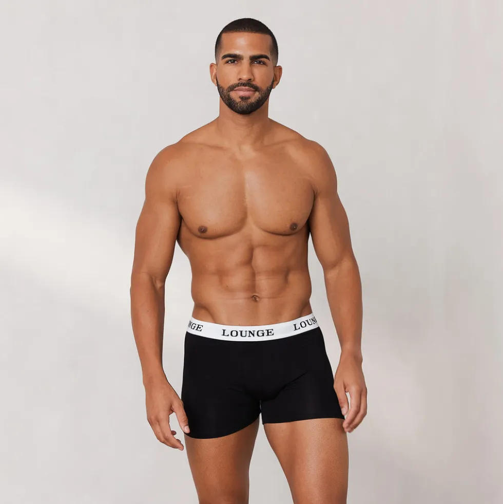Boxers Everyday pour Homme (pack de 3) - Noir