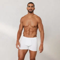 Boxers Luxe pour Homme (pack de 3) - Blanc