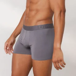 Boxers Luxe pour Homme (pack de 3) - Charbon