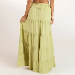 Brassière avec Fronces (Ensemble) - Citron Vert