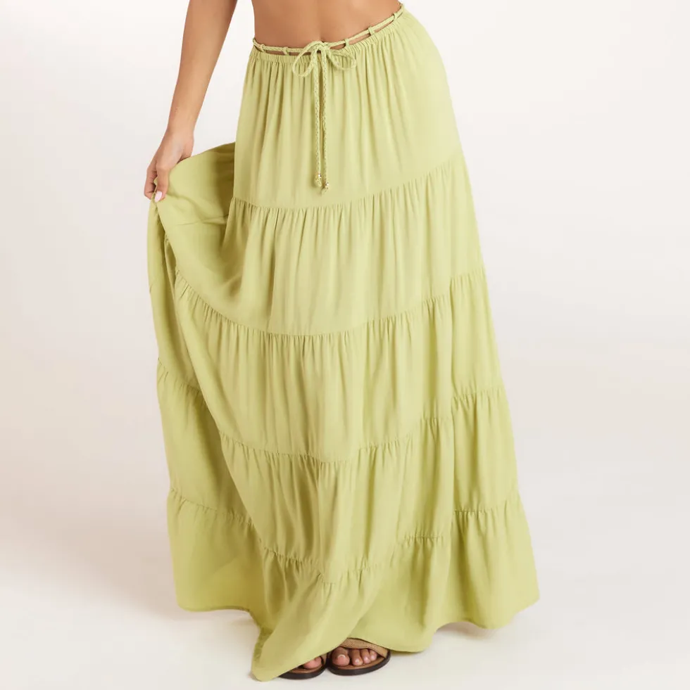 Brassière avec Fronces (Ensemble) - Citron Vert