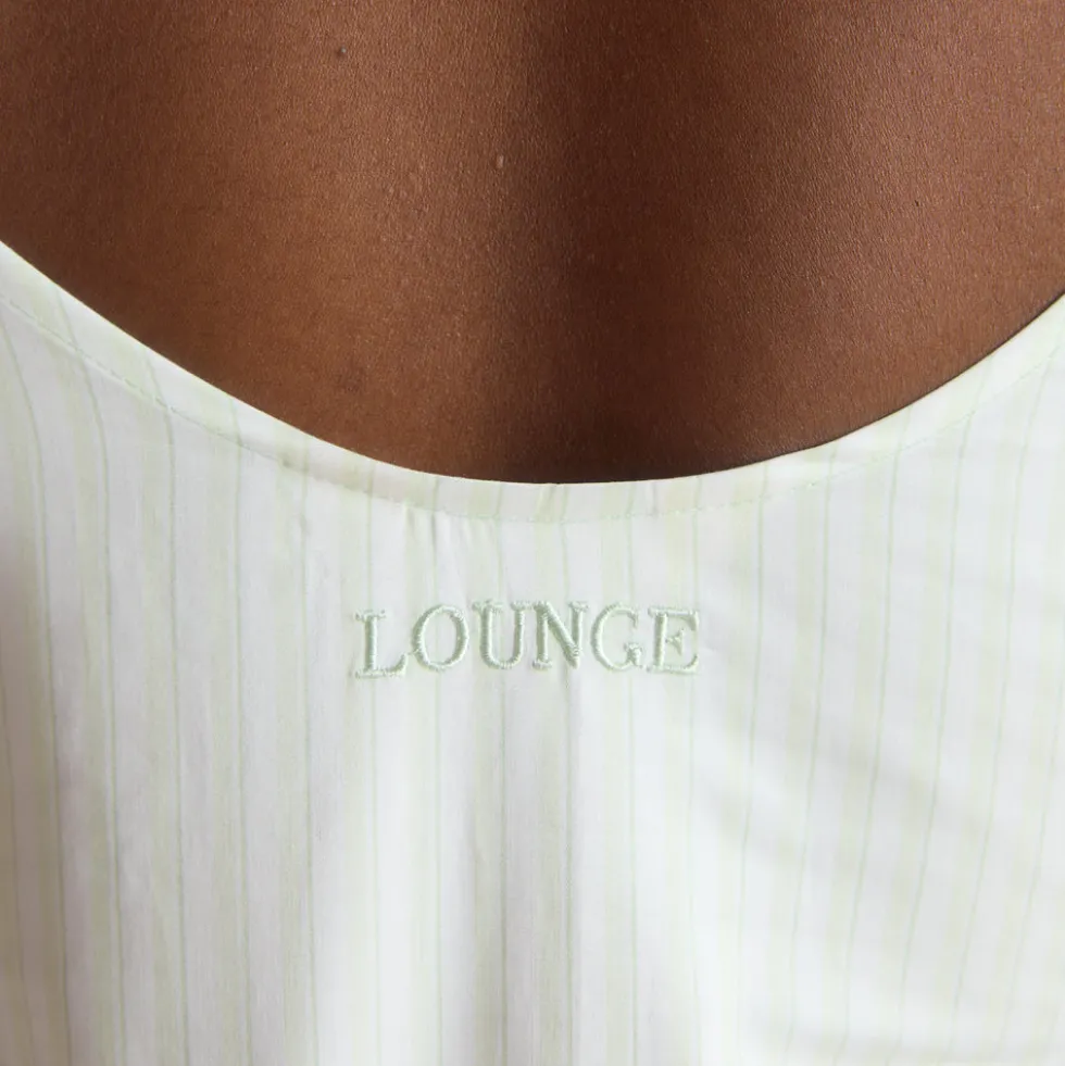 Caraco de Pyjama Bloom & Stripe - Sauge