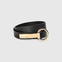 Ceinture à barrette - Noir