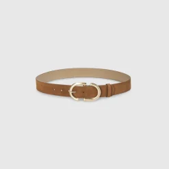 Ceinture à boucle - Beige