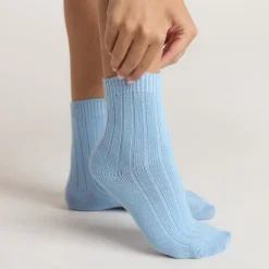 Chaussettes Côtelées (Lot de 3) - Multicolore