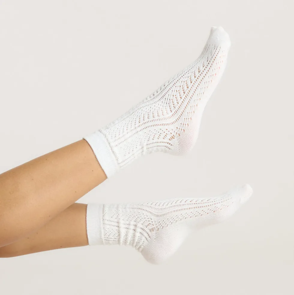 Chaussettes Pointelles (Lot de 3) - Multicolore