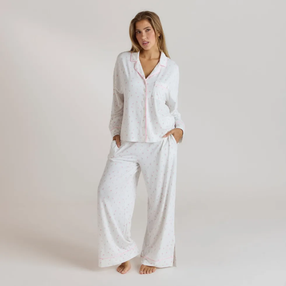 Chemise de Pyjama en Modal - Motif Floral