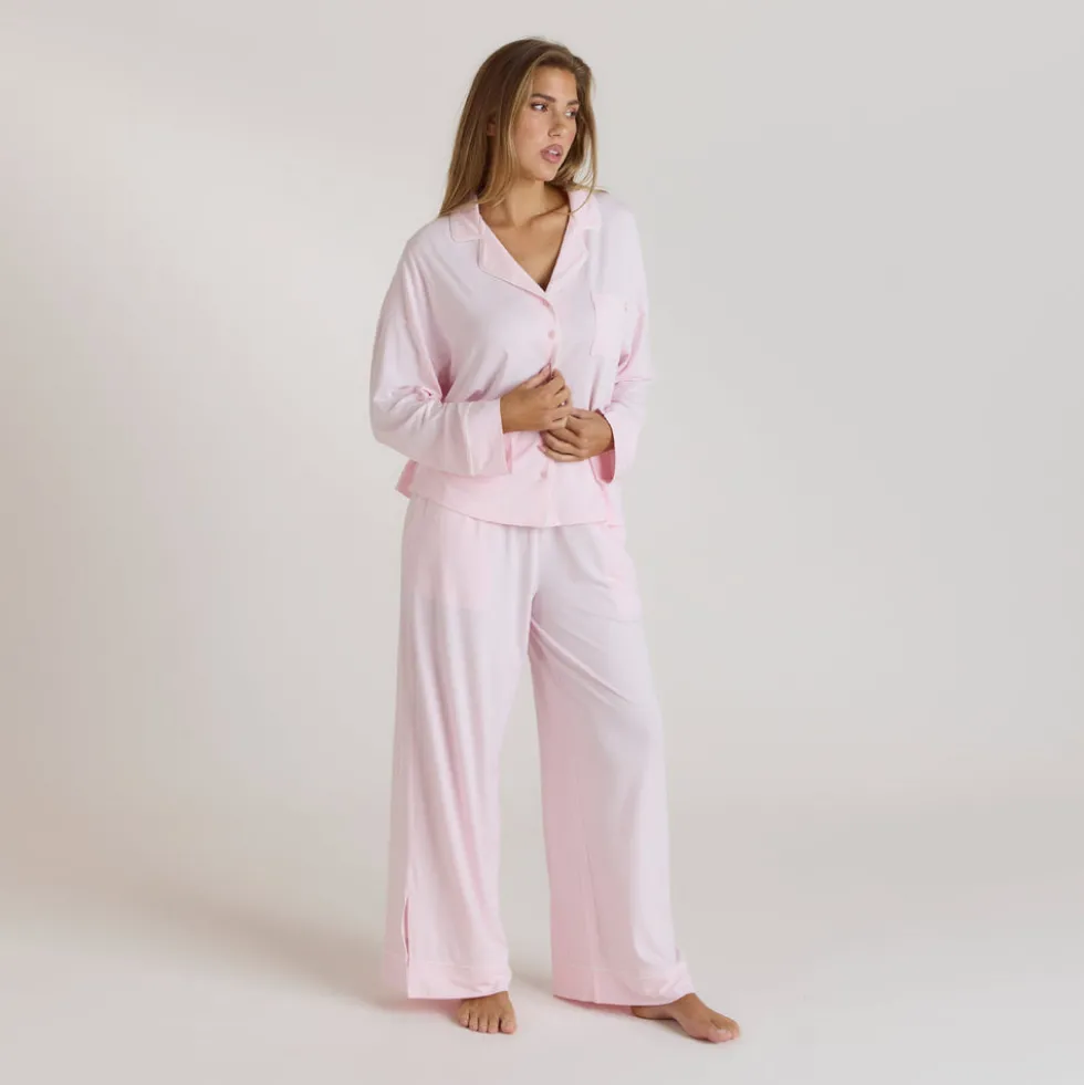 Chemise de Pyjama en Modal - Rose