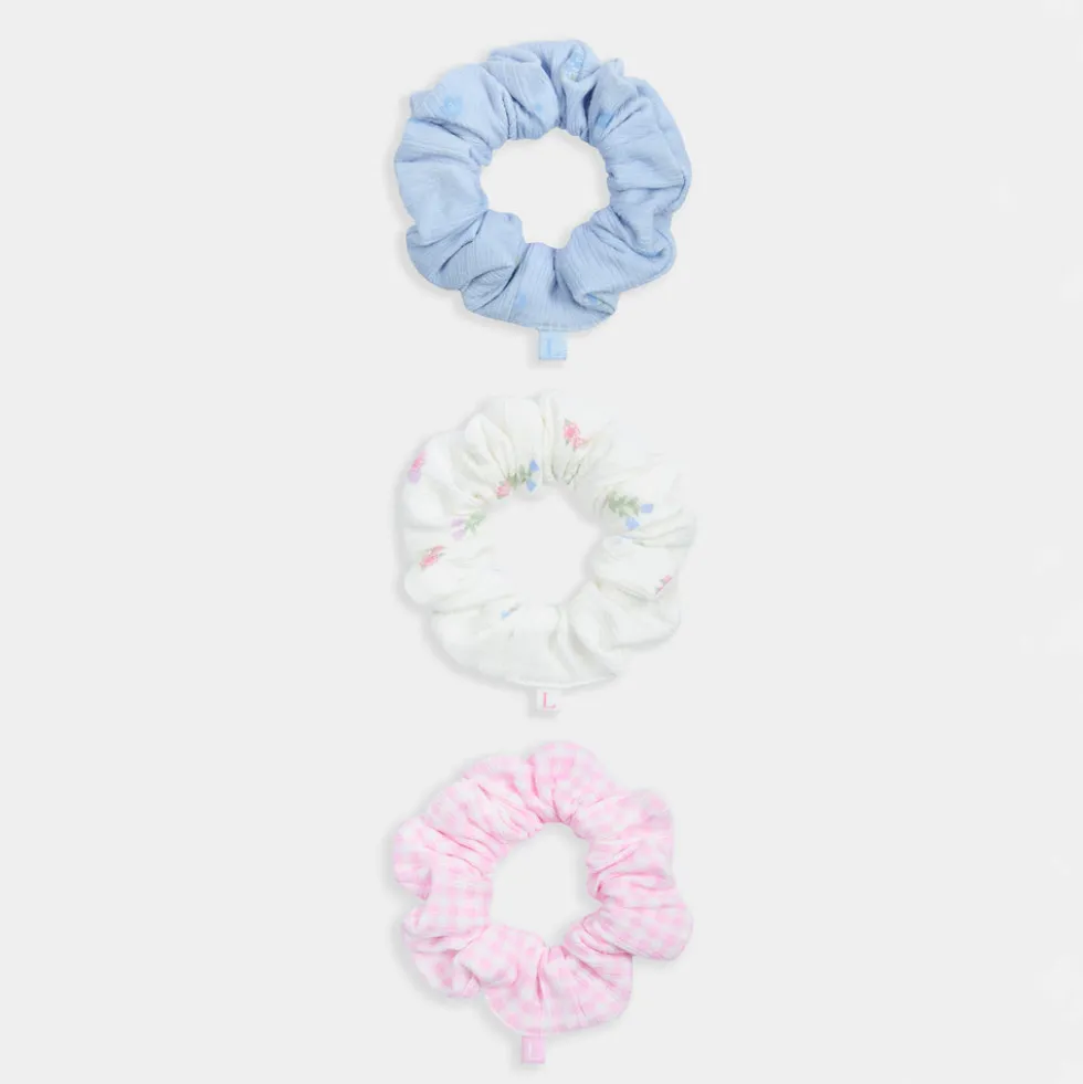 Chouchous Imprimés (3er-Pack) - Multicolore