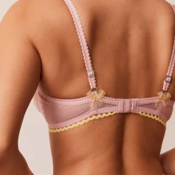 Fleur Balcony Soutien-Gorge et String Ensemble - Rose
