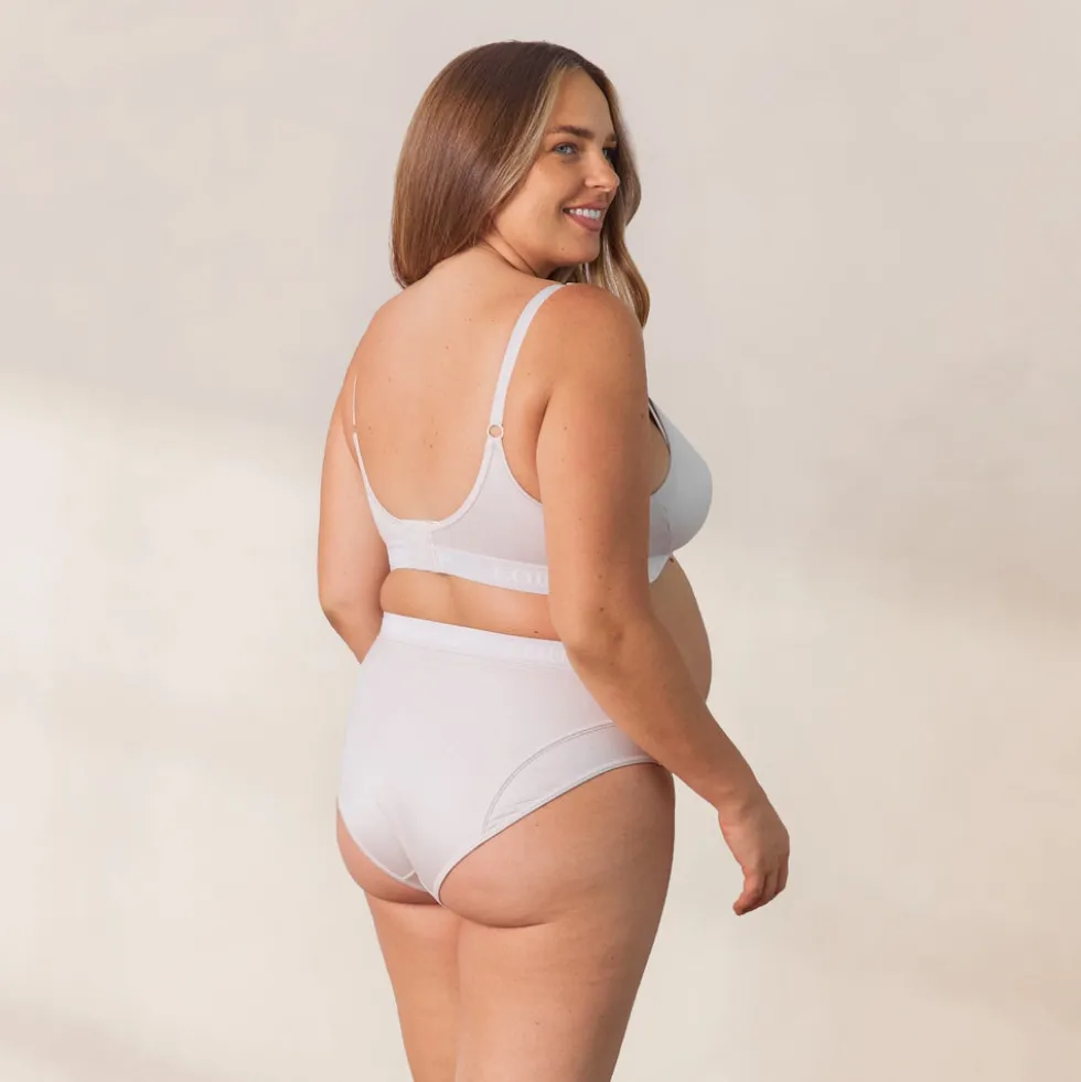Nurture Soutien-Gorge d’Allaitement & String/Culotte Ensemble - Crème