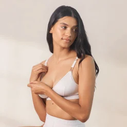 Nurture Soutien-Gorge d’Allaitement & String/Culotte Ensemble - Crème