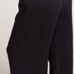 Pantalon de Pyjama Crinkle - Noir