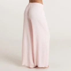 Pantalon de Pyjama Crinkle - Rose