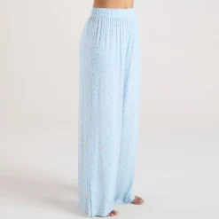 Pantalon de Pyjama en Modal - Bleu Floral