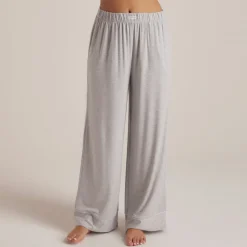Pantalon de Pyjama en Modal - Gris Chiné