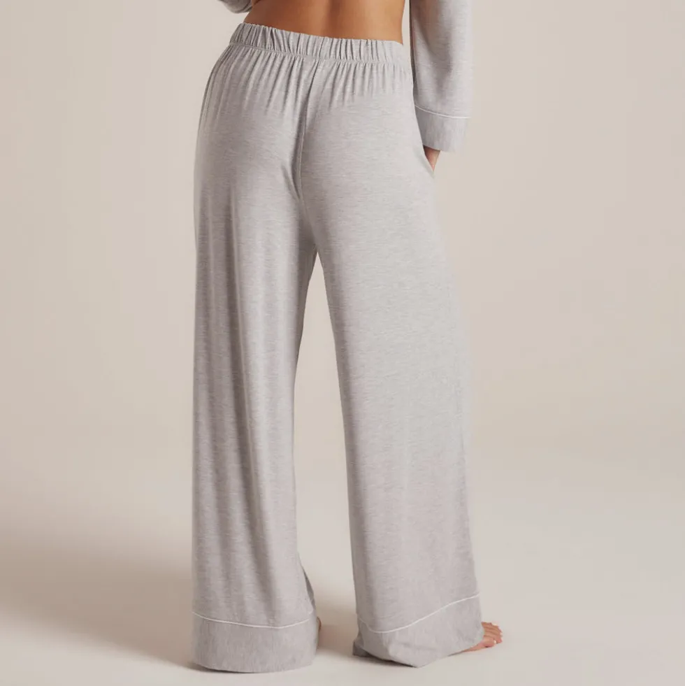 Pantalon de Pyjama en Modal - Gris Chiné