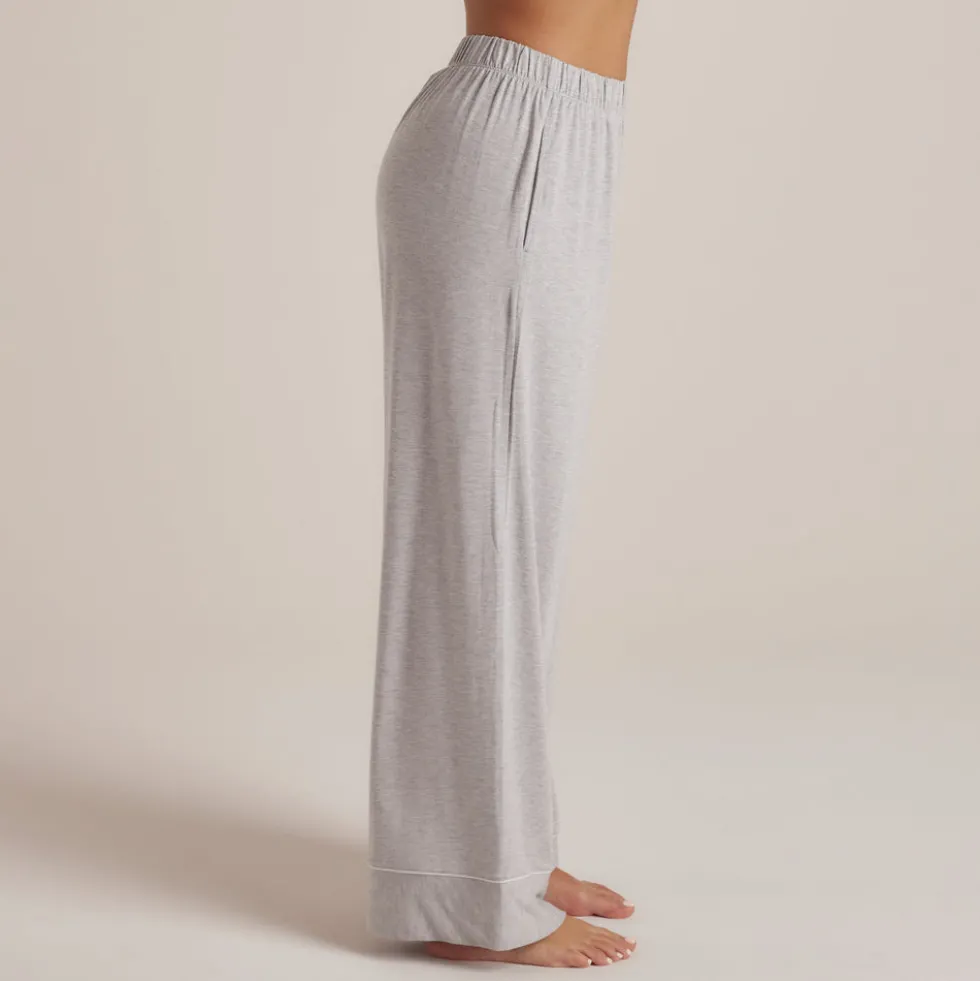 Pantalon de Pyjama en Modal - Gris Chiné