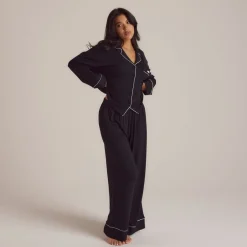 Pantalon de Pyjama en Modal - Noir