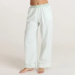 Pantalon de Pyjama Henley Gui - Sauge