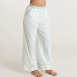 Pantalon de Pyjama Henley Gui - Sauge