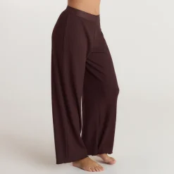 Pantalon de Pyjama Soft Waffle - Chocolat Noir