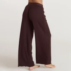Pantalon de Pyjama Soft Waffle - Chocolat Noir