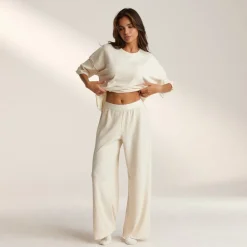 Pantalon de Pyjama Soft Waffle - Cream